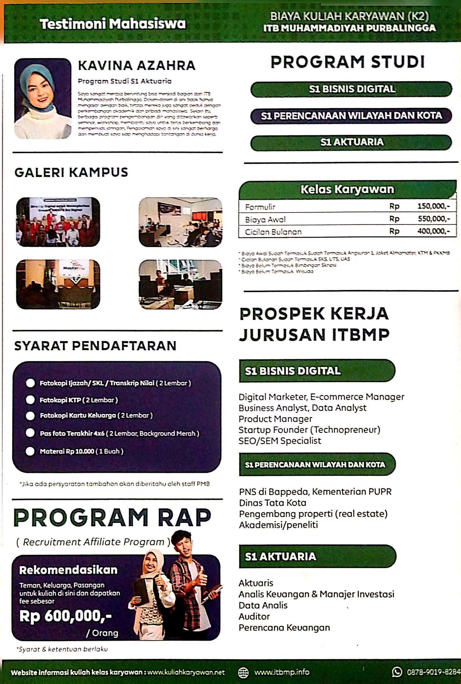 Brosur Belakang